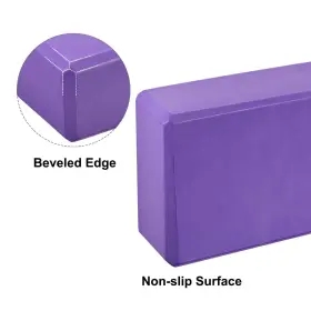 782685890106 UXCELL Yoga Block Light Eva Foam Beginners Yogis #3