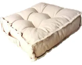 723509638597 VERPERT Square Floor Seating Solid Tufted Medita