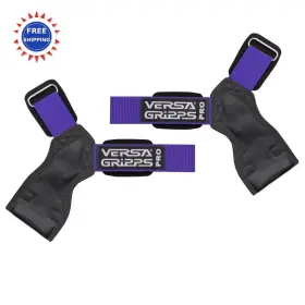 851679006141 VERSA GRIPPS Pro Wrist Straps Weightlifting