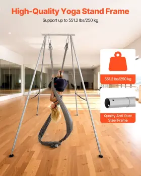 197988174707 VEVOR Aerial Yoga Stand Swing Frame Triangular