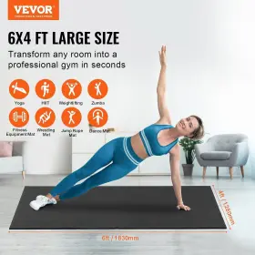 197988216308 VEVOR Exercise Mat Slip High Density Yoga #2