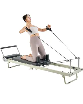 197988507635 VEVOR Pilates Reformer Gym Resistance