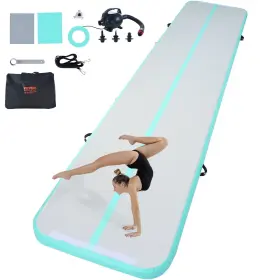 197988630043 VEVOR Gymnastics Air Mat Inflatable Tumbling