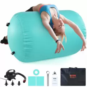 197988630289 VEVOR Air Mat Tumble Track Spot Round Inflatable 197988630289 VEVOR Air Mat Tumble Track Spot Round Inflatable
