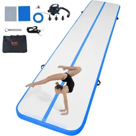197988631583 VEVOR Gymnastics Air Mat Inflatable Tumbling