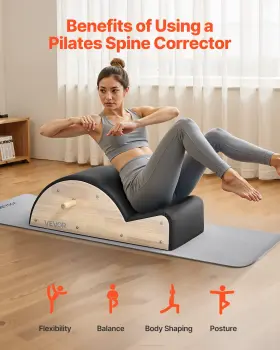197988678397 VEVOR Pilates Spine Corrector Arc Fitness Rubber