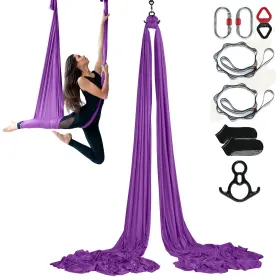 197988815785 VEVOR Aerial Silk Yoga Swing Set Yards Hammock