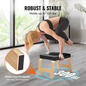 YJDLDHSHMDCB9UAD2 VEVOR Yoga Headstand Bench Inversion Chair #3