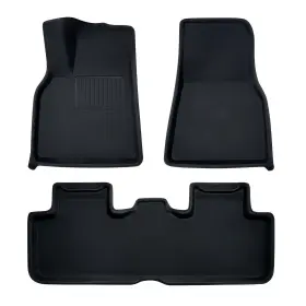 717018371069 VICLEETEK Tpe Weather Floor Mats Tesla Juniper