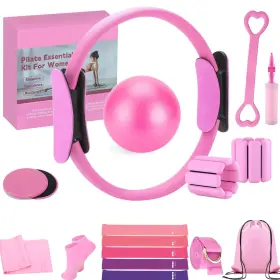 Kf-prs VIOXIA Pilates Workouts Set Ring Ball Res Kit