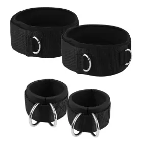680491422262 VISHUSJU Thigh Straps Ankle Cuffs Padded Cable