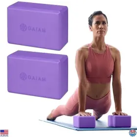 B075W648GN VISIT THE GAIAM STORE Yoga Block Latex Eva Foam