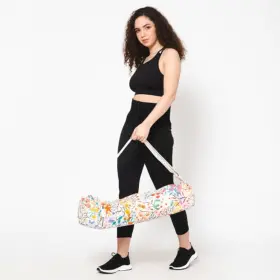 18613 VISMAYA Flourishing Yoga Pilates Mat Bag 18613 VISMAYA Flourishing Yoga Pilates Mat Bag