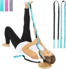 RHB1004 VIVE HEALTH Stretch Strap Loops Leg Improve RHB1004 VIVE HEALTH Stretch Strap Loops Leg Improve