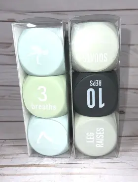 681066059715 VIVITAR Yoga Workout Foam Dice Set Cubes Create #2