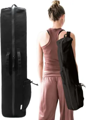 B.av.ob VOORAY Avani Yoga Bag Mat Storage Obsidian