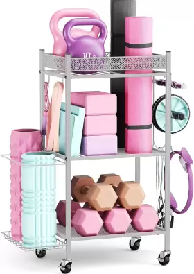 445027171150 VOPEAK Yoga Mat Storage Rack Gym Organizer Gear