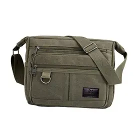 MSB001 W-G TRAVELER Rfid Crossbody Messenger Bag Water Bottle