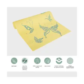 660217816797 WAI LANA Yoga Pilates Mat Cream #2