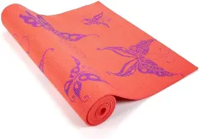 660217816803 WAI LANA Yoga Pilates Mat Butterfly Coral