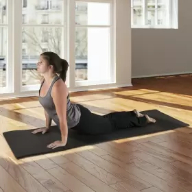 80-5136-BLACK WAKEMAN Yoga Mat Exercise Foam Strap Gym Ses #2 80-5136-BLACK WAKEMAN Yoga Mat Exercise Foam Strap Gym Ses #2