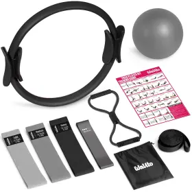 762849859873 WALITO Pilates Women Ring Set Magic Circle Kit