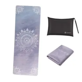 YJD-SUEDE1.5-MTL03-LAV WALK ON YOUNG Travel Yoga Mat Exercise