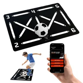 MAT001 WARHORSE GEAR Soccer Training Mat Video Modules Ball