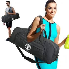 196852779468 WARRIOR2 Yoga Mat Bag Carrier Pocket Air Vent Ho