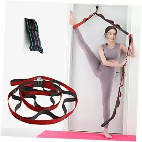 TR25-RG10 WEBSUKA Stretching Strap Yoga Loops Elastic Stretch