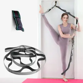 TR25-YG10 WEBSUKA Stretching Strap Yoga Loops Elastic Stretch