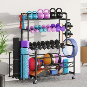 197839373488 WEDEALFU INC Moasis Yoga Mat Storage Dumbbell
