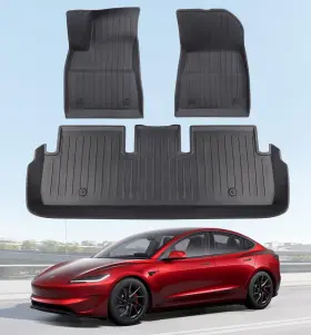 TS3243-FM WEKAR Floor Mats Tesla Highland