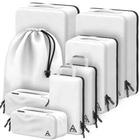 195893871858 WELL TRAVELED Compression Cubes Bags Travel Spac