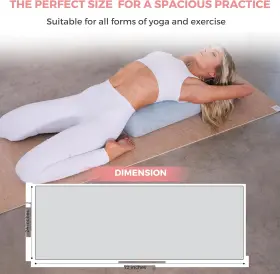 445037721741 WELLBEING Yoga Mat Natural Jute Slip Eco #2