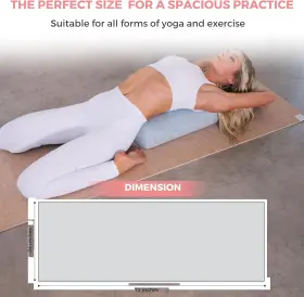 705353470998 WELLBEING Yoga Mat Natural Jute Slip Eco #2 705353470998 WELLBEING Yoga Mat Natural Jute Slip Eco #2