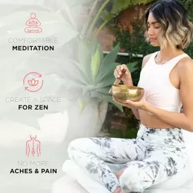 726084184671 WELLBEING Zabuton Meditation Mat Luxurious Floor #3