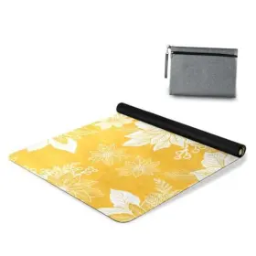G322012444P448C483S927 WELLDAY Yoga Mat Flower Slip Fitness