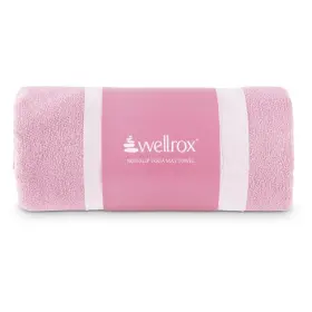 Yoga-mat-towel WELLROX Slip Ultra Absorbent Microfiber
