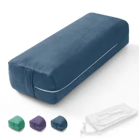 760882024807 WELLSIN Yoga Bolster Pillow Restorative Rectan