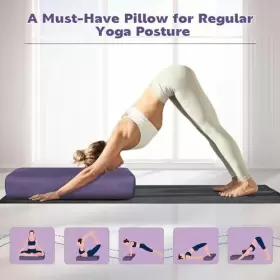 YP01PE WELLSIN Yoga Bolster Pillow Restorative #2 YP01PE WELLSIN Yoga Bolster Pillow Restorative #2