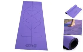 CD-FTM002 WELLVIEW UNIVERSAL LTD Alignment Yoga Mat Slip CD-FTM002 WELLVIEW UNIVERSAL LTD Alignment Yoga Mat Slip