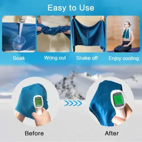 CT-001 WERBME Cooling Microfiber Towel Pack #3 CT-001 WERBME Cooling Microfiber Towel Pack #3