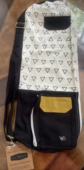 W818 WEST PATH Yoga Mat Holder Tote Bag Fair Trade