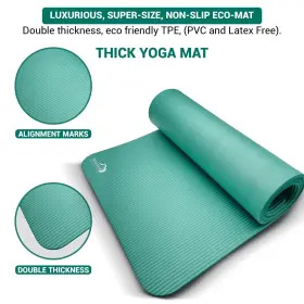 Yoga-kit WHITECLOUDZ Mat Set Workouts Blocks #3