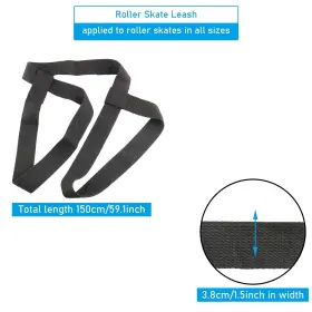 729388708079 WHYHKJ Roller Skate Leash Ski Boots Carrier #2