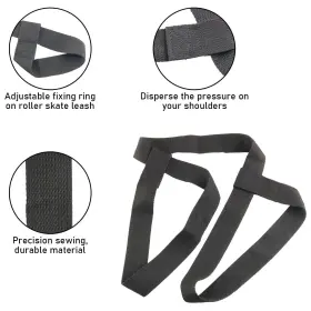 729388708079 WHYHKJ Roller Skate Leash Ski Boots Carrier #3