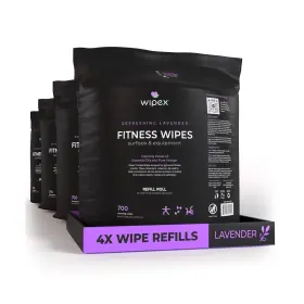 WIPEX700LAV WIPEX Gym Wipes Lavender Essential Oil Infused
