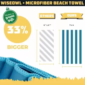 652671419362 WISE OWL OUTFITTERS Beach Towel Yoga #2