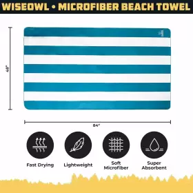 652671419362 WISE OWL OUTFITTERS Beach Towel Yoga #3